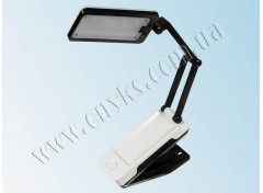 Настольный светодиодный светильник LED Lamp 1,5Вт 22LED на прищепке